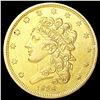 Image 1 : 1838 $5 Gold Half Eagle CLOSELY UNCIRCULATED