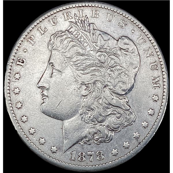 1878-CC Morgan Silver Dollar NEARLY UNCIRCULATED