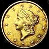 Image 1 : 1849 Rare Gold Dollar CLOSELY UNCIRCULATED