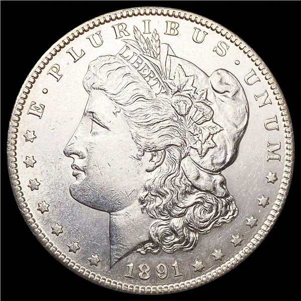 1891-S Morgan Silver Dollar UNCIRCULATED