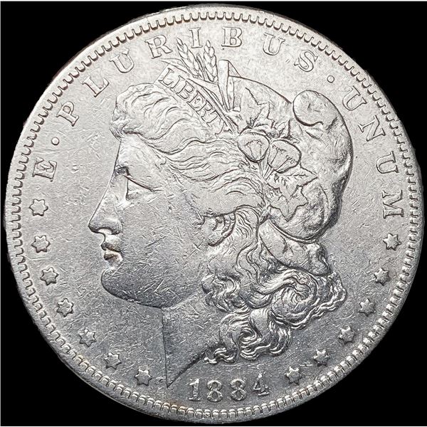 1884-S Morgan Silver Dollar ABOUT UNCIRCULATED