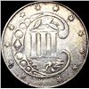 Image 2 : 1859 Silver Three Cent CLOSELY UNCIRCULATED