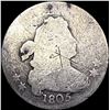 Image 1 : 1805 Draped Bust Dime NICELY CIRCULATED