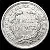 Image 2 : 1853 Arws Seated Liberty Half Dime CLOSELY UNCIRCU