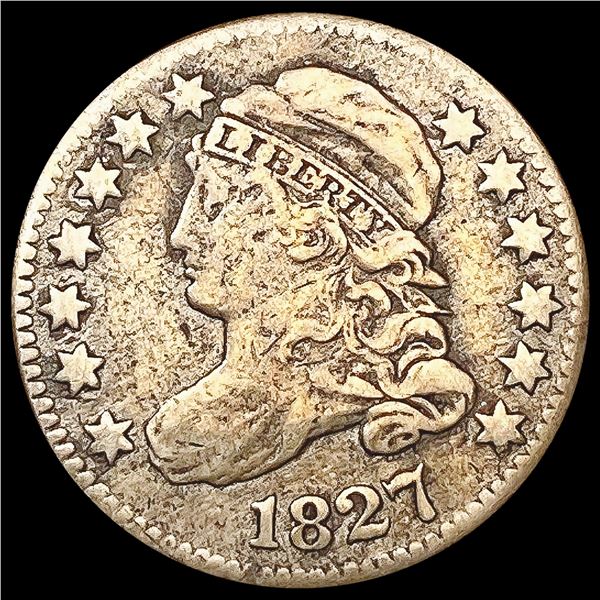 1827 Capped Bust Dime LIGHTLY CIRCULATED