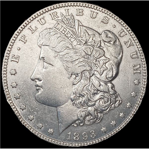 1893 Morgan Silver Dollar CLOSELY UNCIRCULATED