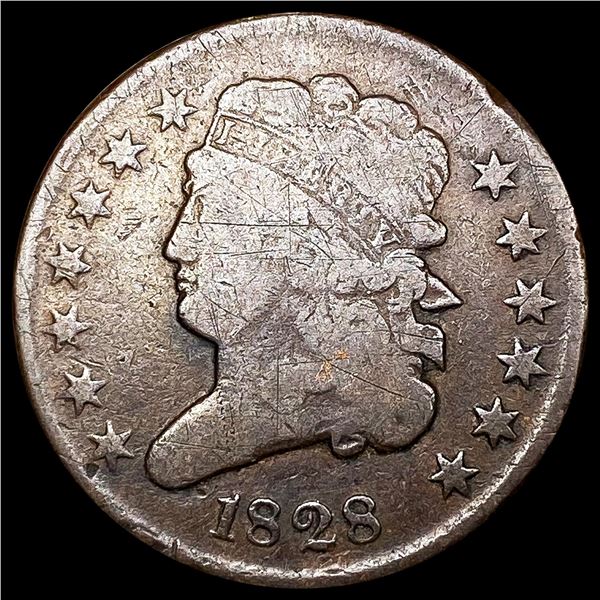 1828 Classic Head Half Cent NICELY CIRCULATED