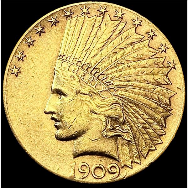 1909-S $10 Gold Eagle CLOSELY UNCIRCULATED