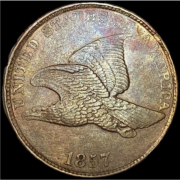 1857 Flying Eagle Cent CLOSELY UNCIRCULATED