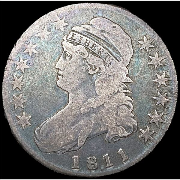 1811/10 Capped Bust Half Dollar NICELY CIRCULATED