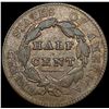 Image 2 : 1829 Braided Hair Half Cent CLOSELY UNCIRCULATED