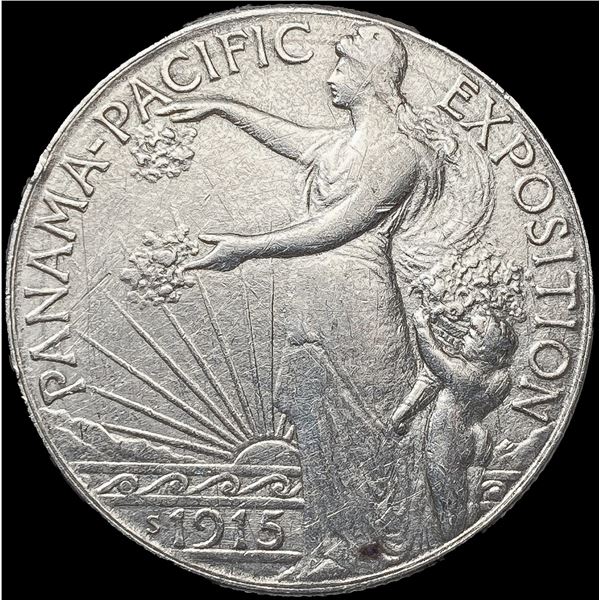 1915-S Panama-Pacific Half Dollar CLOSELY UNCIRCUL