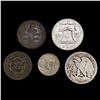 Image 2 : [5] Varied US Coinage (1834, 1913, 1923-S, 1846, 1