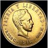 Image 1 : 1916 Cuba .2419oz Gold 5 Pesos CLOSELY UNCIRCULATE