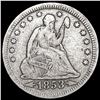 Image 1 : 1853 Arws & Rays Seated Liberty Quarter NICELY CIR