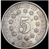 Image 2 : 1869 Shield Nickel CLOSELY UNCIRCULATED