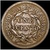 Image 2 : 1853 Braided Hair Large Cent CLOSELY UNCIRCULATED