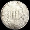 Image 2 : 1851-O Silver Three Cent NEARLY UNCIRCULATED