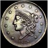 Image 1 : 1838 Coronet Head Large Cent ABOUT UNCIRCULATED