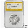 Image 1 : 1929-D Standing Liberty Quarter PGA MS60
