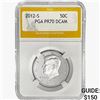 Image 1 : 2012-S Kennedy Half Dollar PGA PR70 DCAM