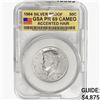 Image 1 : 1964 Kennedy Half Dollar GSA PR69 Cameo Accented H