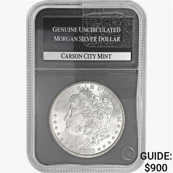 1883-CC Morgan Silver Dollar PCS GenuineUnc