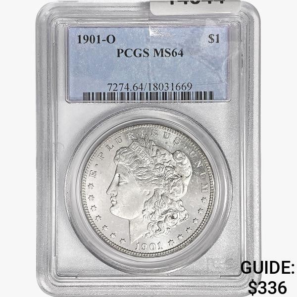 1901-O Morgan Silver Dollar PCGS MS64