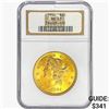 Image 1 : 1904 $20 Gold Double Eagle NGC MS63