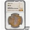 Image 1 : 1881-S Morgan Silver Dollar NGC MS66
