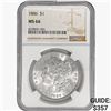 Image 1 : 1886 Morgan Silver Dollar NGC MS66