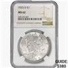 Image 1 : 1923-D Silver Peace Dollar NGC MS62