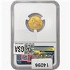 Image 2 : 1927 $2.50 Gold Quarter Eagle NGC MS61
