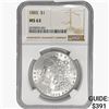 Image 1 : 1885 Morgan Silver Dollar NGC MS63