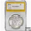 Image 1 : 1926 Silver Peace Dollar PGA MS65+