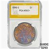 Image 1 : 1890-S Morgan Silver Dollar PGA MS63+