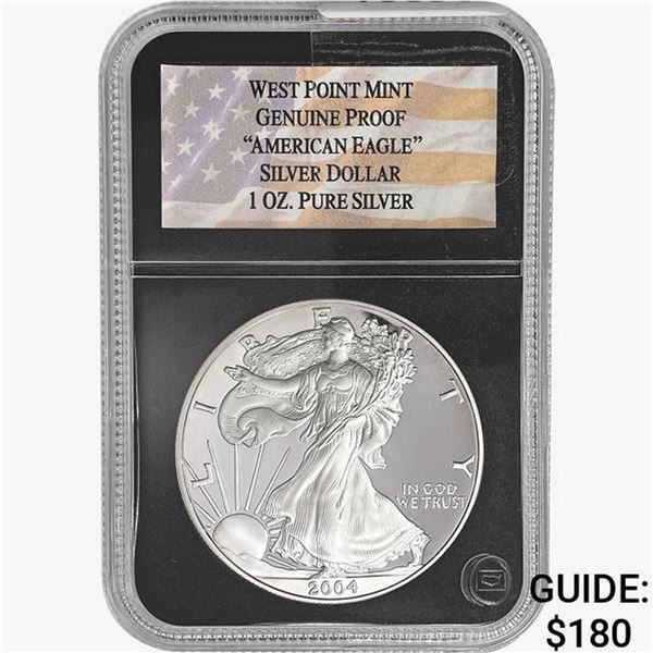 2004-W American 1oz Silver Eagle PCS GenuinePF
