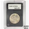 Image 1 : 1946 Iowa Half Dollar  MS63