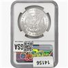 Image 2 : 1886 Morgan Silver Dollar NGC MS64