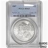 Image 1 : 1887 Morgan Silver Dollar PCGS MS63