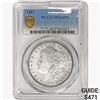 Image 1 : 1887 Morgan Silver Dollar PCGS MS64 PL