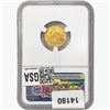 Image 2 : 1928 $2.50 Gold Quarter Eagle NGC MS62