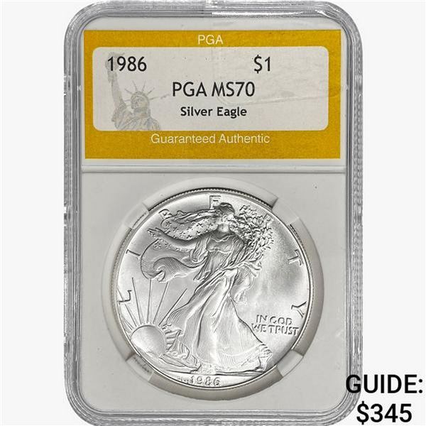 1986 Silver Eagle PGA MS70