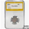 Image 1 : 1820 Capped Bust Dime PGA MS65+