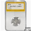 Image 1 : 1874 Nickel Three Cent PGA PR67+ CAMEO