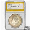 Image 1 : 1881-O Morgan Silver Dollar PGA MS67 PL