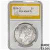 Image 1 : 1878-CC Morgan Silver Dollar PGA MS64 PL