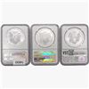 Image 2 : [3] Ameriacn Silver Eagles NGC MS69 [[2] 2010, 201