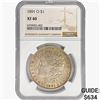 Image 1 : 1891-O Morgan Silver Dollar NGC XF40