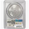 Image 2 : 1878 7TF Rev 79 Morgan Silver Dollar PCGS MS62